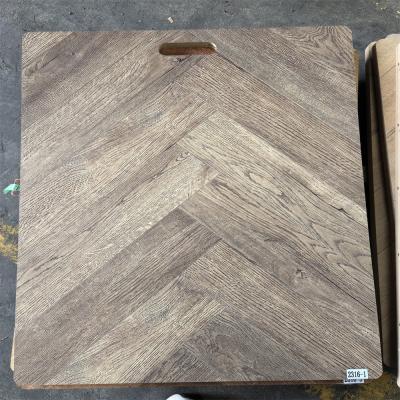 Waterproof AC3/AC4/AC5 7mm/8mm/10mm/12mm MDF/HDF Oak Fishbone Chevron Herringbone Laminate Wood Parquet Flooring